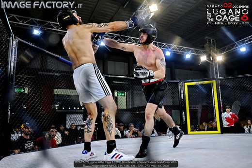 2023-12-02 Lugano in the Cage 6 02198 Boxe Master - Giovanni Maria Soldi-Omar Wicht